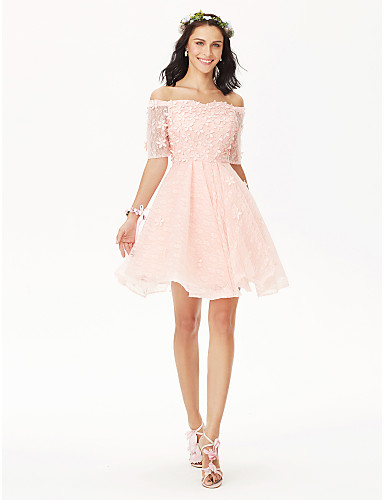 Off the Shoulder Short Dresses