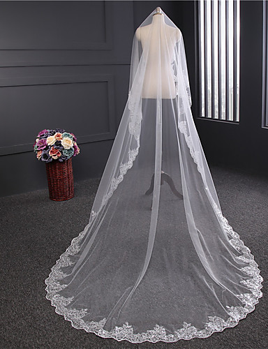 ivory wedding veils for sale