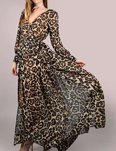 Party Animal Print Maxi Dresses