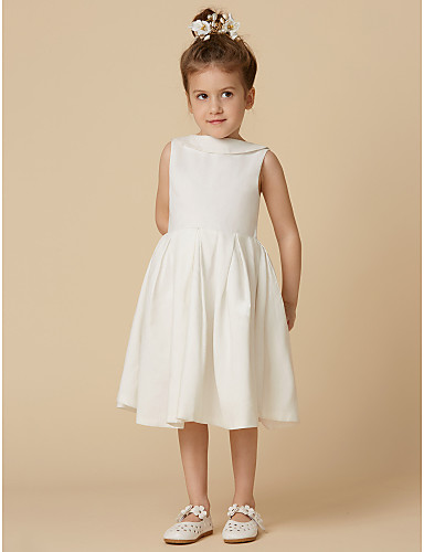 Ivory Cotton Flower Girl Dresses