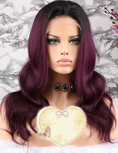 Purple Human Hair Wigs Search Lightinthebox