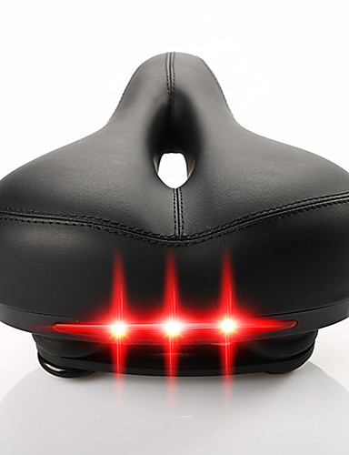 bicycle seat with light