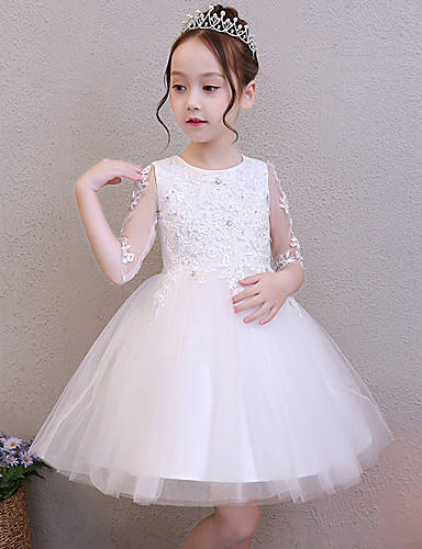 Above the Knee Flower Girl Dresses