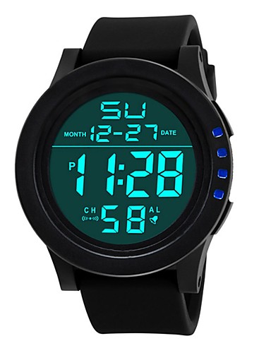 digital watch with day and date
