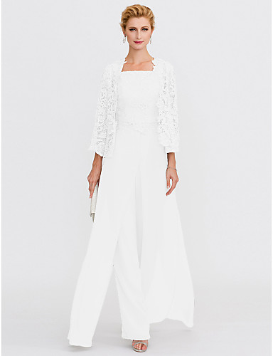 white mother of the bride outfits