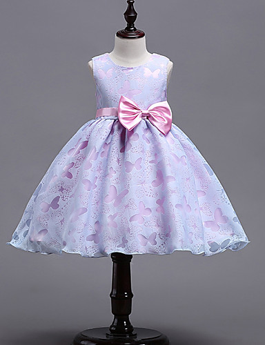 Knee Length Flower Girl Dress Pattern