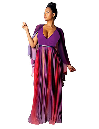 Elegant Deep Purple Dresses