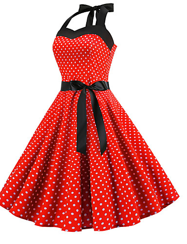 vintage halter neck dress