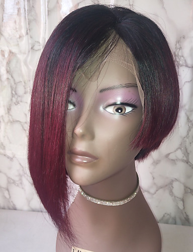 Multi Color Human Hair Wigs Search Lightinthebox