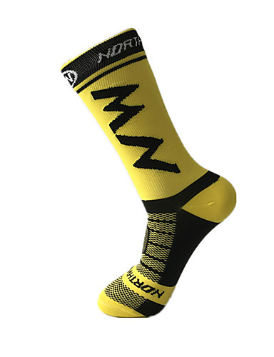 black and yellow sports socks