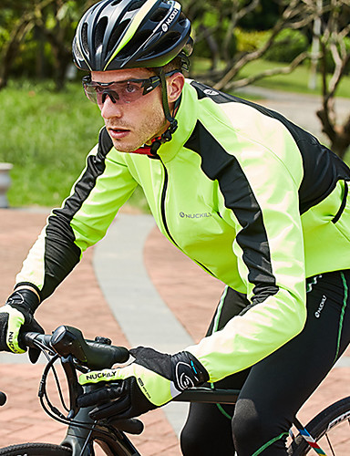 Mens Cycling Waterproof Jacket Thermal Windproof Mountain Bike Fleece
