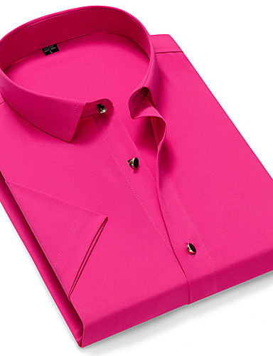 camisa fucsia hombre