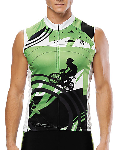 sleeveless cycling jersey