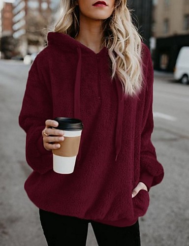 wine color hoodie