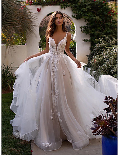 Ivory Chiffon Lace Elegant Long Wedding Dresses Cheap A Line Wedding Gowns Bridal Dresses Wedding Dress 21weddingdresses Online Store Powered By Storenvy