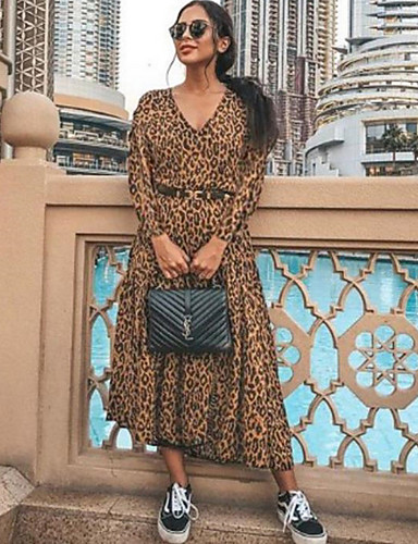 Leopard Maxi Dresses Search Lightinthebox