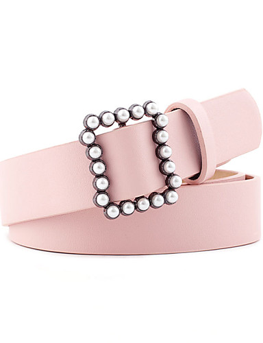 ieftine Curele la Modă-Pentru femei Mată Petrecere / Activ / Cute Stil Curea Subțire