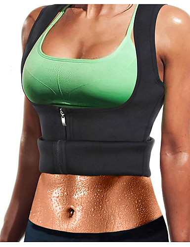 Women Waist Trainer Vest Gym Slimming Adjustable Sauna Sweat Belt Body Shaper BJ