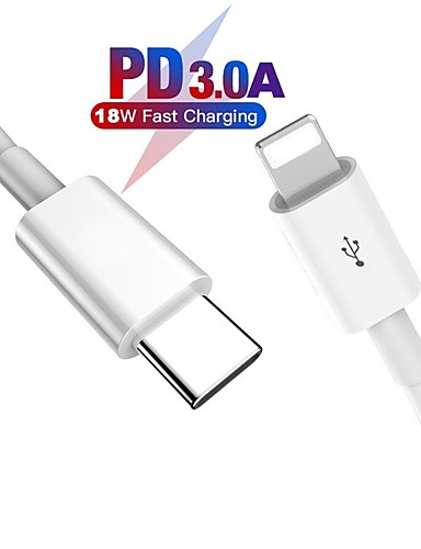 18w Fast Charger Usb Data Charging Cable Mobile Phones Type C To