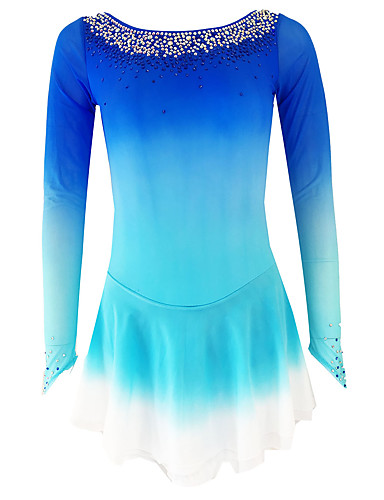 21Grams Figure Skating Dress Women's Girls' Ice Skating Dress Blue ...