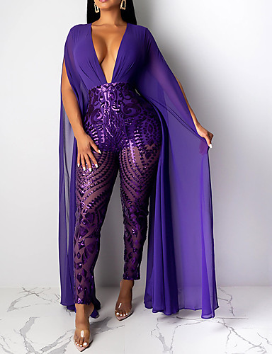 purple jumpsuit womens