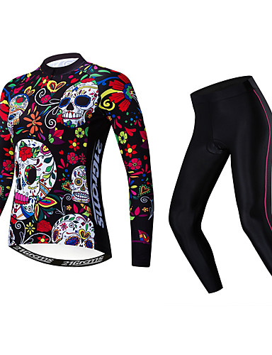 sugar skull cycling jersey