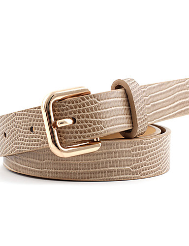 ieftine Curele la Modă-Pentru femei Mată Petrecere / Birou / De Bază Curea Talie