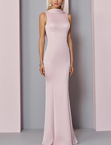 sheath evening gown