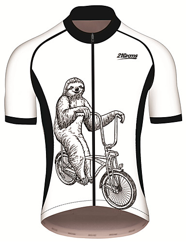 sloth cycling jersey