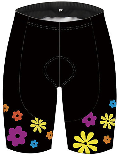 floral cycling shorts