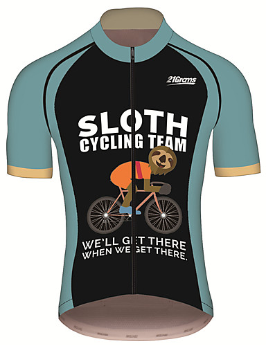 sloth bike jersey