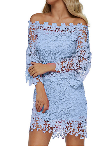 Sale Romantic Tea Party Puffed Puff Cap Sleeve Mini 71 mv Ivory Lace Dress S M L