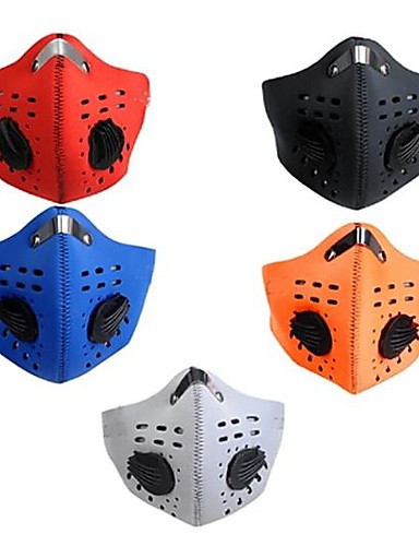 baratos Máscara falsa-A Prova de Vento Secagem Rápida Moto / Ciclismo Vermelho Laranja Azul para Homens Mulheres Adulto Corrida Viagem Ciclismo 1pç / Máscara / Máscara