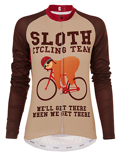 sloth bike jersey