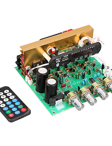 baratos Amplificadores &amp; Efeitos-Bluetooth Placa Amplificadora Digital Áudio Estéreo Hi-Fi 18-26 V 2.1 Adaptadores 20-30000 Hz para alto-falantes do carro Home Theater DIY