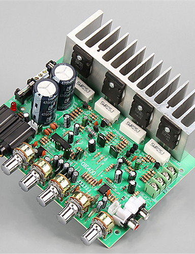 baratos Amplificadores &amp; Efeitos-Placa Amplificadora Digital Áudio Estéreo Hi-Fi 22-26 V 250+250 2.0 Reverb Power Amplifier Adaptadores 10-20 Hz 90dB para alto-falantes do carro Home Theater DIY