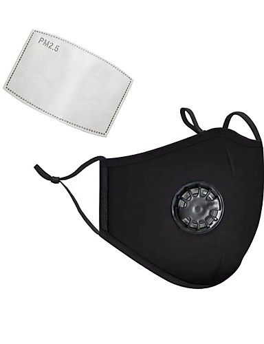 baratos Máscara falsa-Unisexo Algodão Tamanho Único Rosa Cinzento Básico