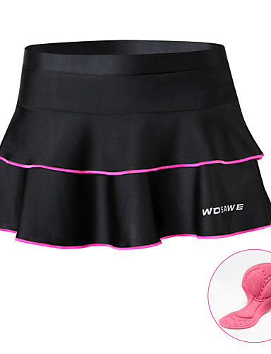 cycling skirt with padded shorts