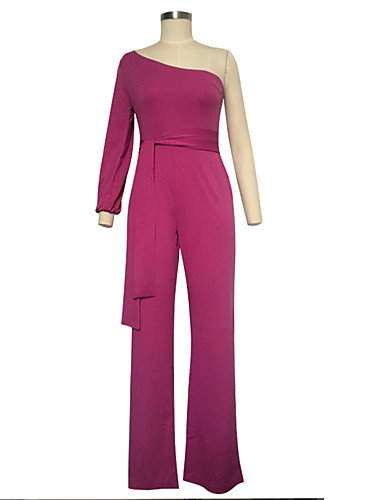 wine colored jumpsuit