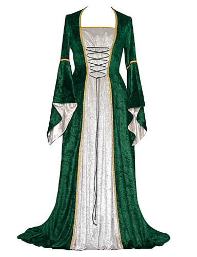 Outlander Retro Vintage Medieval Vacation Dress Dress Prom Dress Women ...