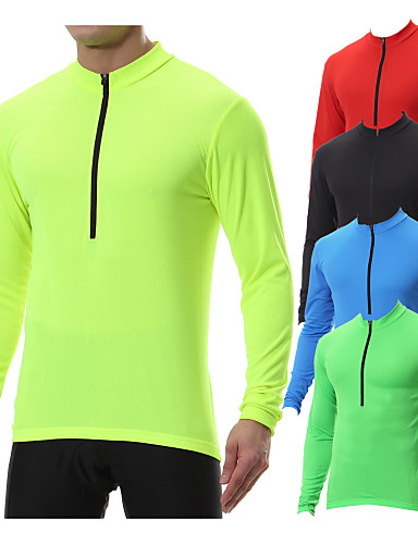 white long sleeve cycling jersey