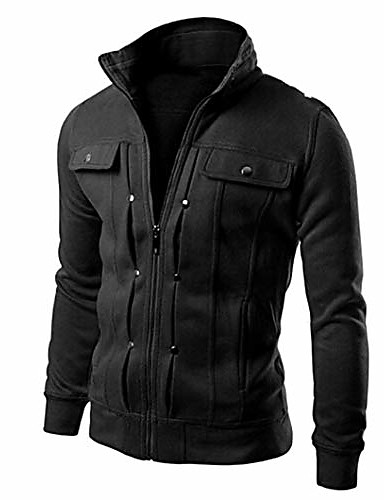 XIONG TAI Mens Stand Collar Winter Coat Packable Lightweight Puffer Jacket Water-Resistant