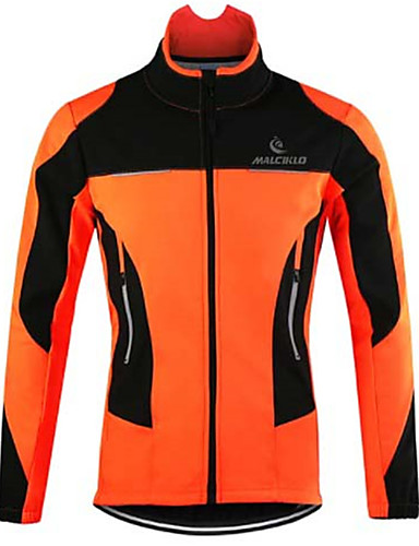 cycling jacket orange