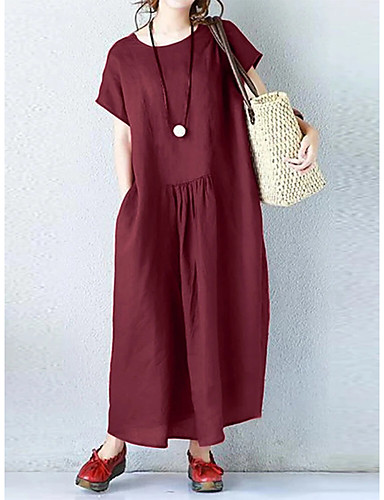 short sleeve summer dresses midi