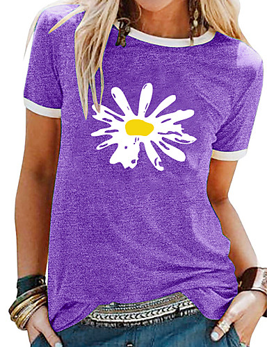 Blumen, T-Shirt, Suche bei LightInTheBox