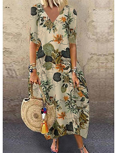 KYLEON Womens Dress Vintage Boho Printed Sleeveless Strap Ladies Summer Casual Party Beach Short Mini Sundress 