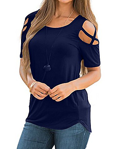yuijn 2021 womens t shirts short sleeve 