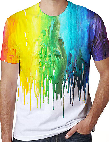 camisas de colores arcoiris