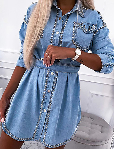 light denim summer dress