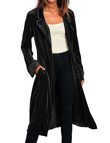 Shrugs for Women Plus Size,Women Casual Leather V Neck Lace Open Front Suit Jacket Outwear Overcoat Coat 